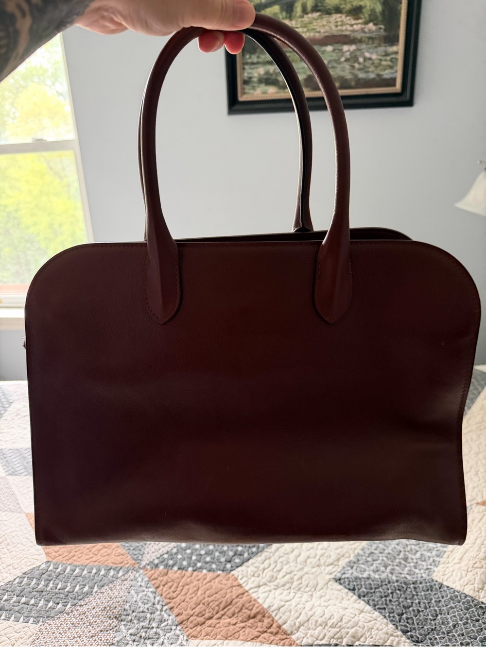 Claudia Firenze Leather satchel